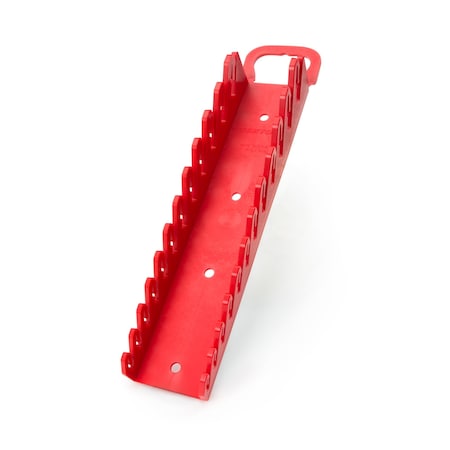 Tekton 12-Tool Stubby Combination Wrench Holder (Red) ORG21212-D
